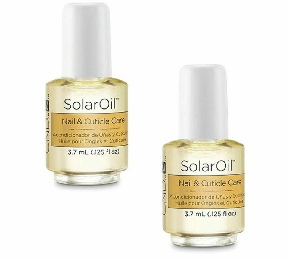 CND Mini SOLAR OIL Nail & Cuticle Conditioner 2x3.7ml