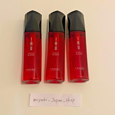 LebeL IAU Essence Sleek  Leave-In Treatment 100ml 3 Bottles Set Made in Japan