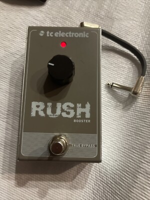 TC Electronic Rush Booster Effect Pedal Clean