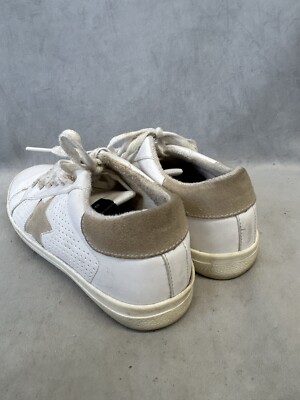 Steve Madden Shoes NY 90 Womens 9 M White Starling Star Low Top