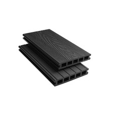 Any SQM 4 Colours of WPC Composite Decking 4.8m Boards + All Fixings/Edgings