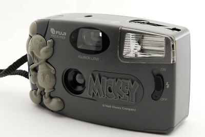 MICKEY 35 カメラ MIKI CAMERA TOKYO フィルムカメラ MINT+* Fuji Hi! Mickey Mouse Disney 35mm Point & Shoot Film Camera
