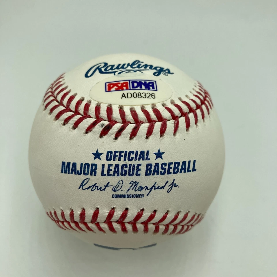 Frank Robinson Signed Inscribe STAT Baseball PSA DNA Auto Grade 10 GEM MINT - Image 3 of 4