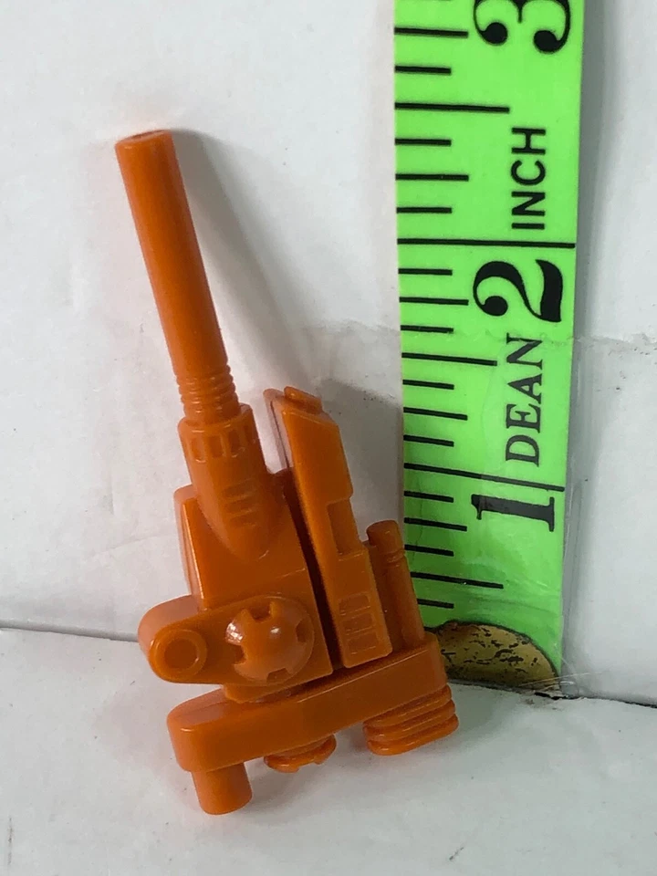 Transformers G1 Orange and Gray Laser Gun Accessory Set of 2 Vintage 1980's Used - Image 4 of 4