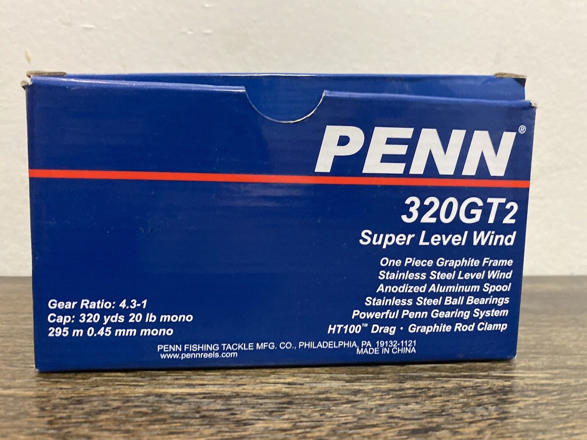 Penn 320 Gt2 Level Wind Fishing Reel 320gt2 for sale online | eBay