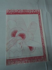 HORROR VISION n° 2 rivista amatoriale illustrata 1990