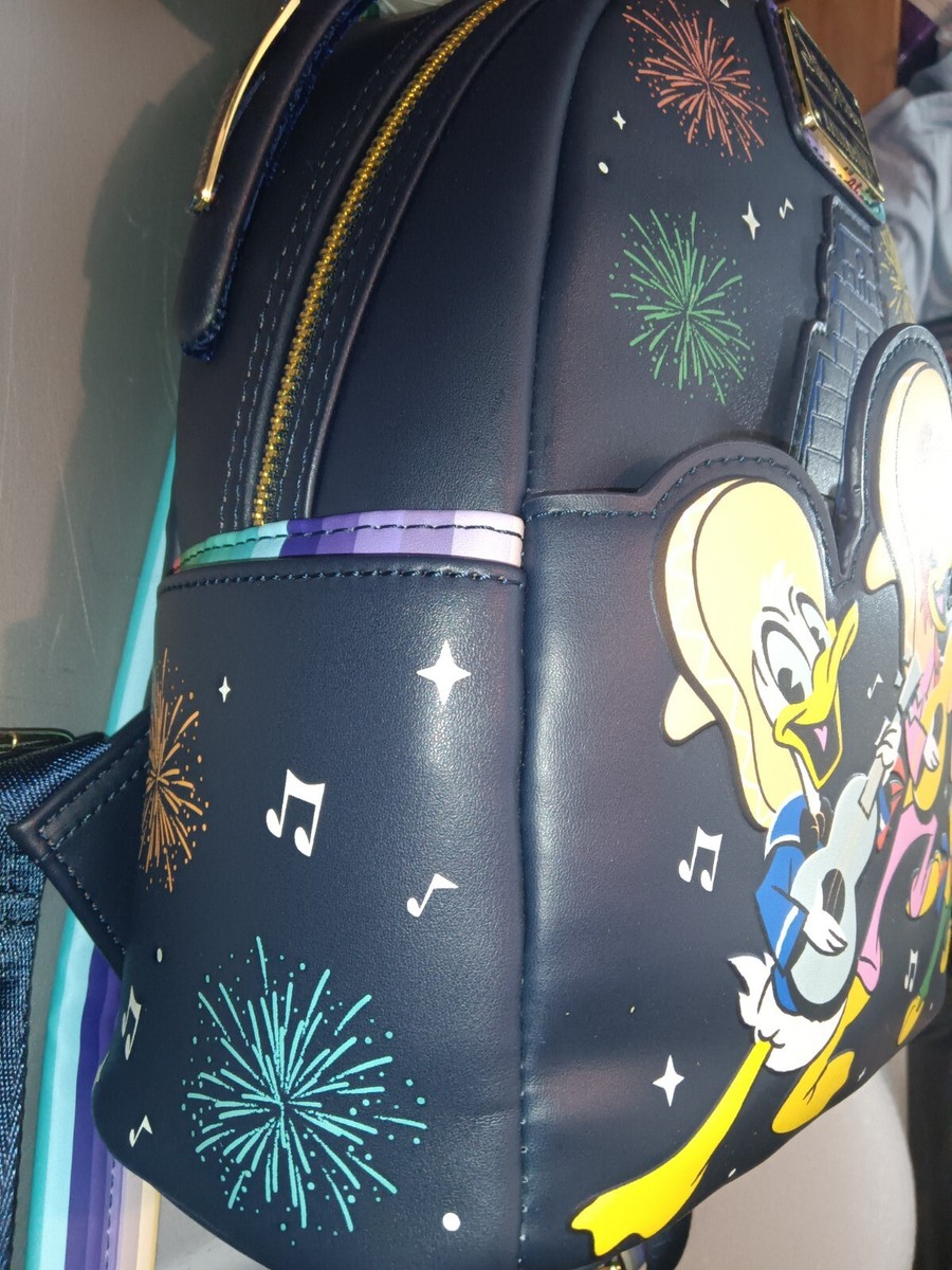2024 Disney World Parks Epcot Mexico Three Caballeros Donald Loungefly Backpack Disney Parks Epcot Mexico Three Caballeros Donald Loungefly  main image 3