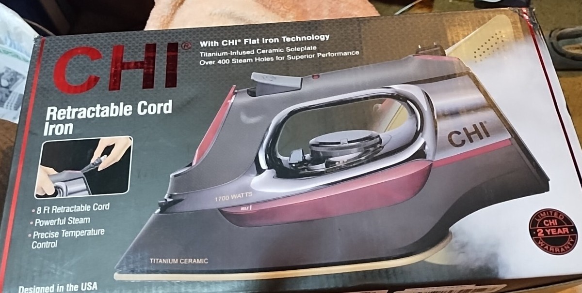 Ceramic Soleplate Chi G2 Titanium Ceramic Infused Hairstyling Iron