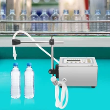 Liquid Filling Machine 5-3500ml Automatic Digital Control Bottle Filler 30W