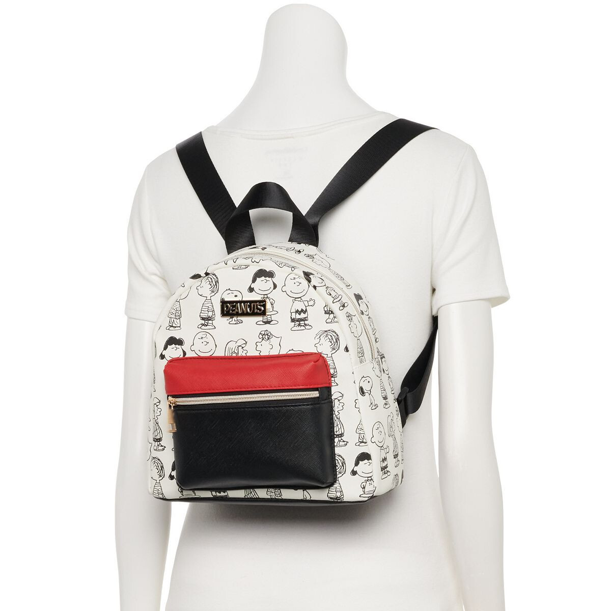 Peanuts Characters Mini Backpack - Charlie Brown Snoopy Linus Lucy Patty 99a59806-c265-41b3-a8c8-  main image 4
