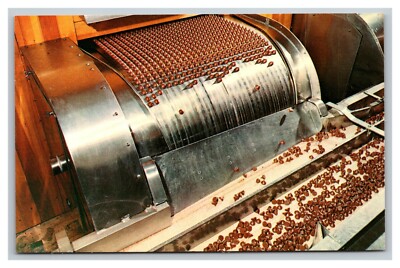Vintage 1960's Postcard Chocolate Town USA Hershey Pennsylvania Factory