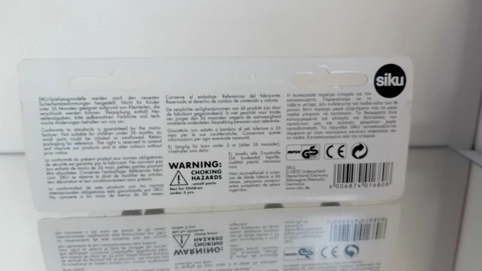 Siku 1680 KFOR Unimog con barca militare su blister - Immagine 4 di 4