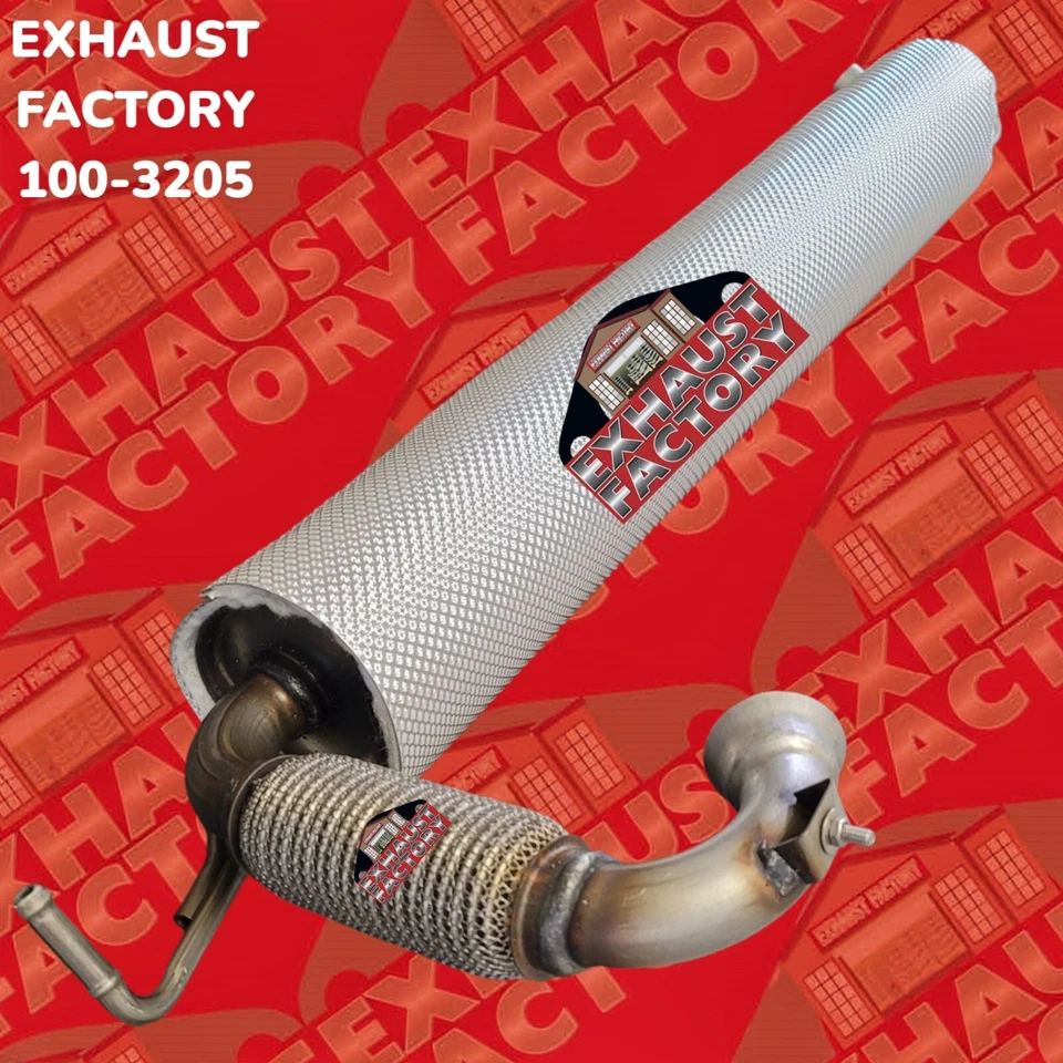 100-3205 SE ADAPTA A SMART FORTWO L 2016-2018 CONJUNTO SILENCIADOR 3-0,9 L ACERO INOXIDABLE Foto 2 de 2