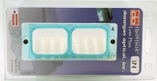 Donegan LP-4 OptiVisor® Glass Lens Plate, 2X Magnification at 10" Focal Length