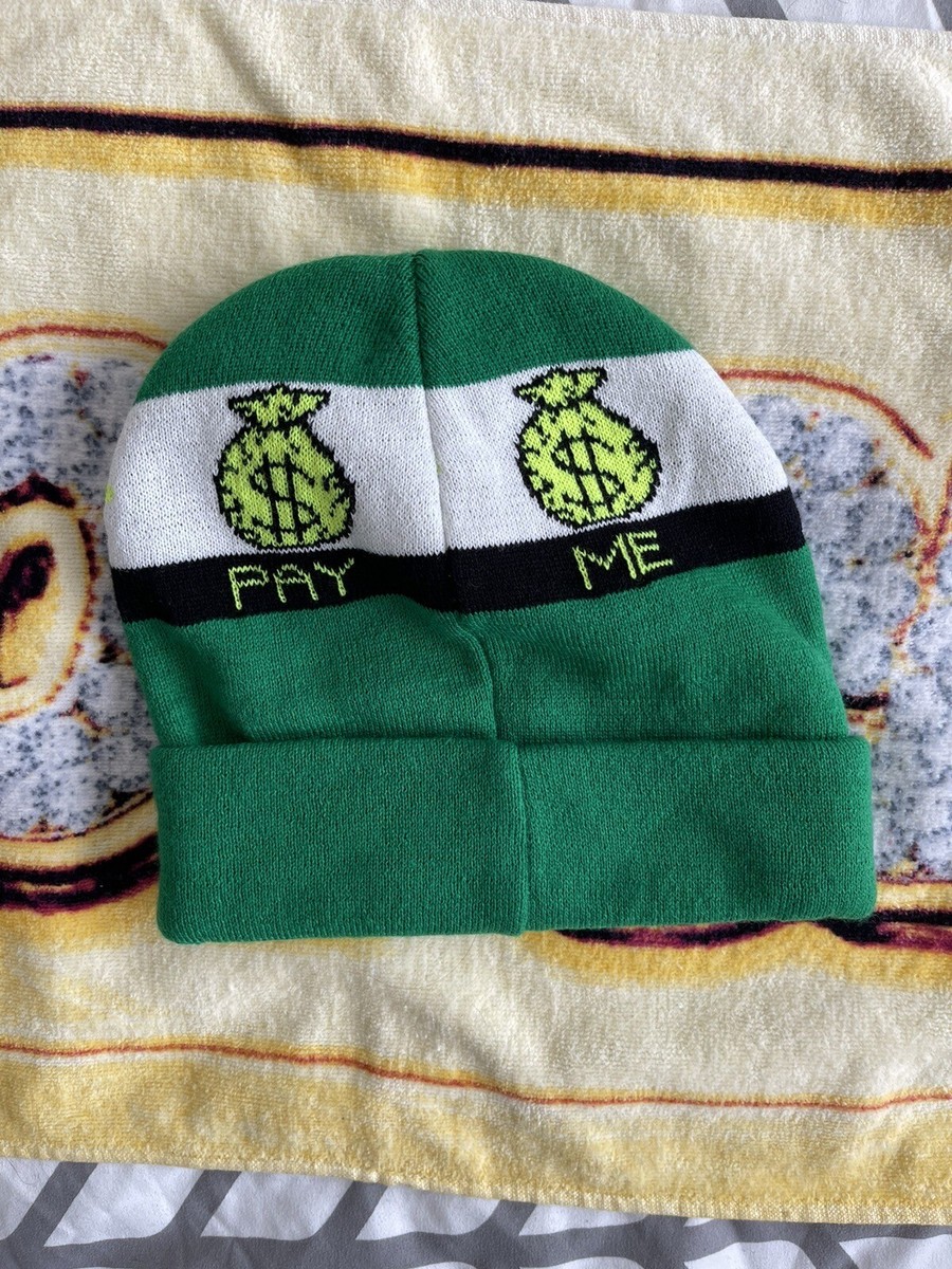 Supreme “F*CK YOU, PAY ME” Beanie Green 100 % Authentic | eBay