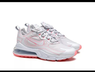 Nike Air Max 270 React SP White Flash Crimson Sneakers CQ6549-100 - Size 10