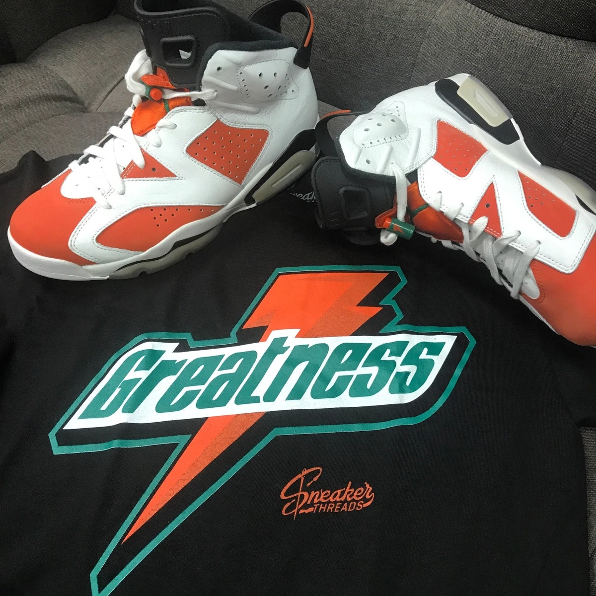 Jordan 6 gatorade t deals shirt