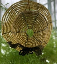 KATHERINE'S COLLECTION - GOLD BEAD HAT ORNAMENT