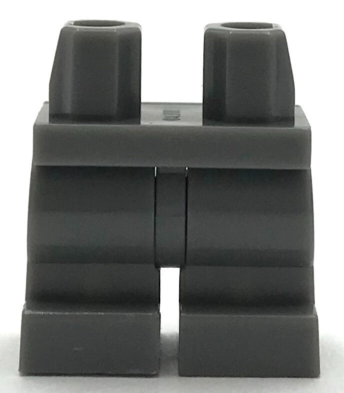 Lego New Dark Bluish Gray Minifigure Pants Medium Legs Plain