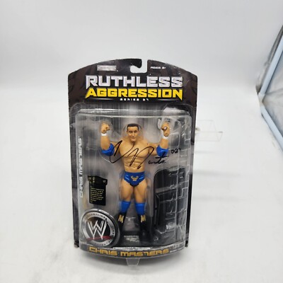 Chris Masters WWE Ruthless Aggression Series 27 Action Figure Signed By Masters
