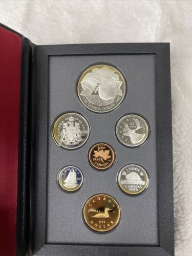 Canada -1996 Royal Canadian Mint Double Dollar Proof Coin Set FREE SHIPPING - Picture 4 of 5