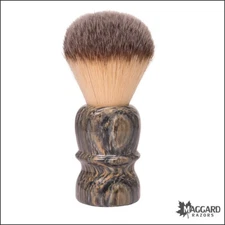 Shaving Brush -Maggard Razors Granite Resin Handle Synthetic Shaving Brush, 26mm