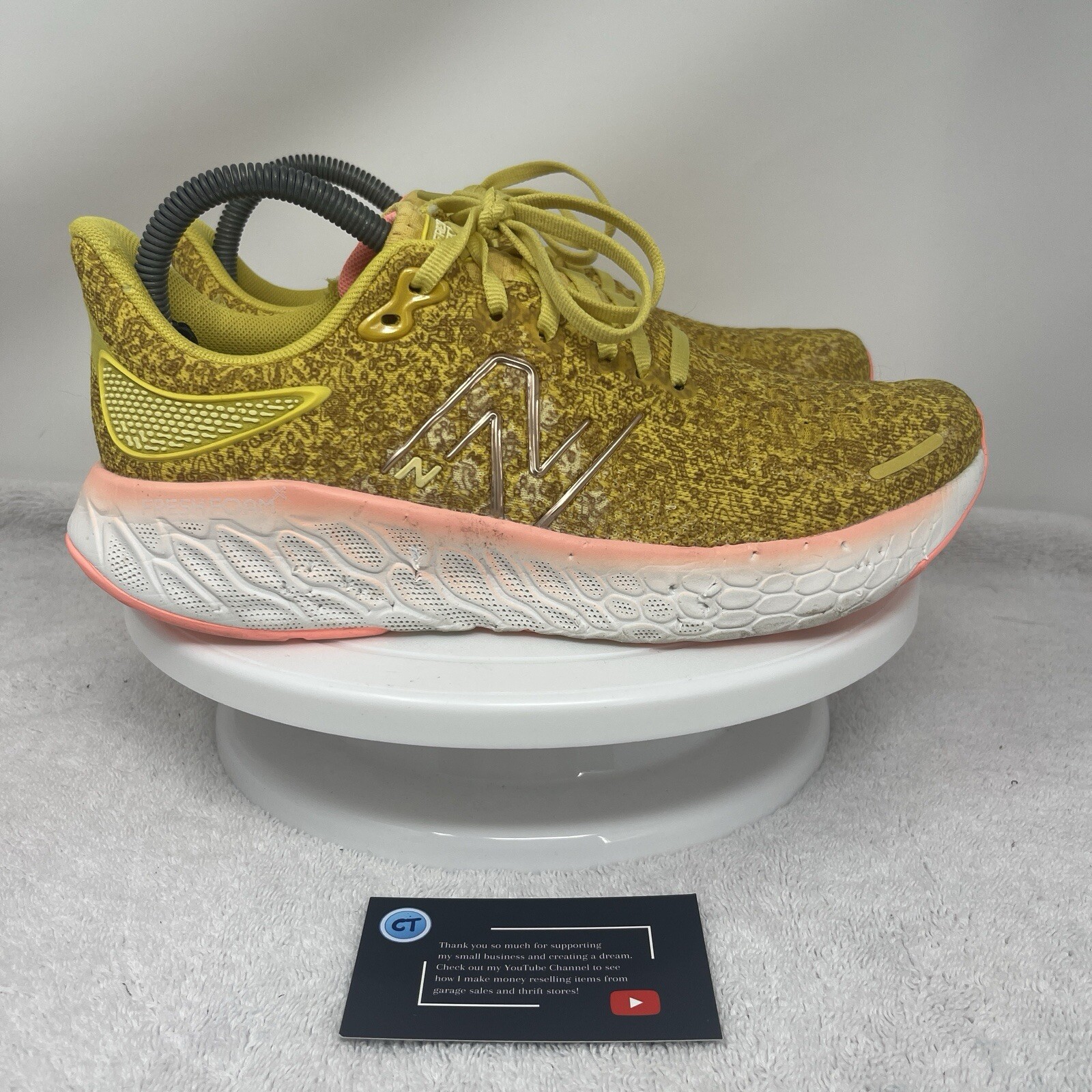 New Balance Fresh Foam X 1080 V12 Women’s 8.5 B Sneakers Lace Up Shoes W108012H