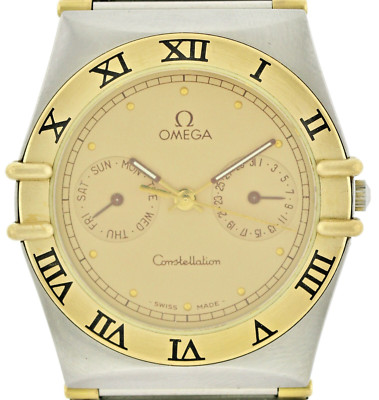 Omega Constellation Day Date Unisexuhr Stahl-Gold Ref. 3961070/3961080 Cal. 1445