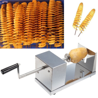 Kartoffelschneider Spiralschneider Kartoffel Fruit Gemüse Chips aus Edelstahl DE