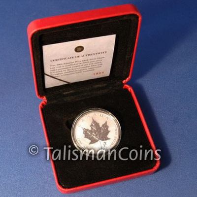 Canada 2004 Gemini Twins Roman Zodiac Privy Mark $5 Silver Maple