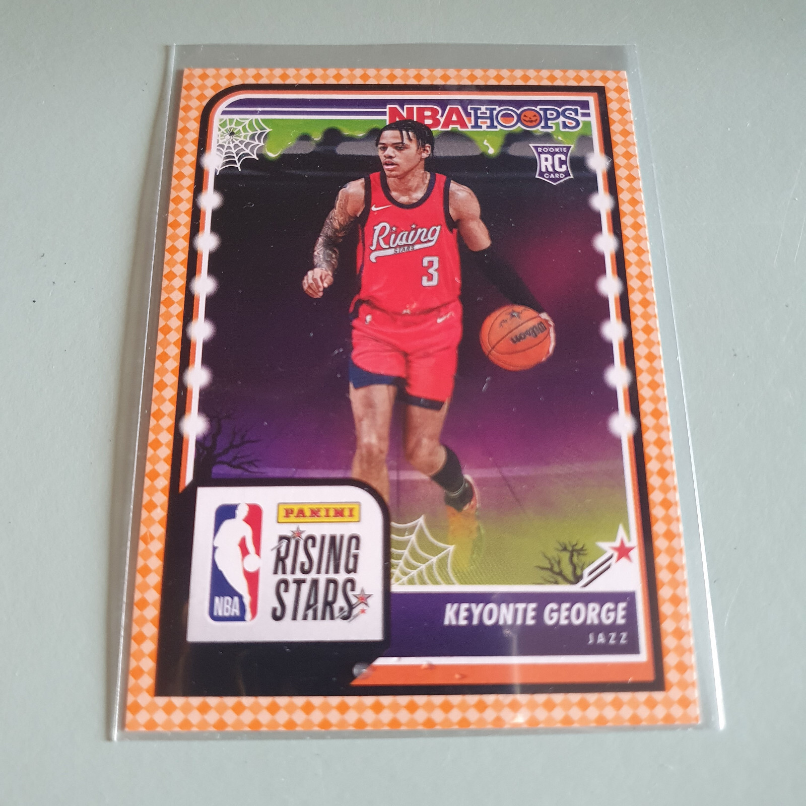 Keyonte George 2023-24 NBA Panini Haunted Hoops Basketball Rookie Card #283