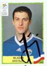 Mladen Krstajic - Yugoslavia - Signed Sticker - COA - (14040)