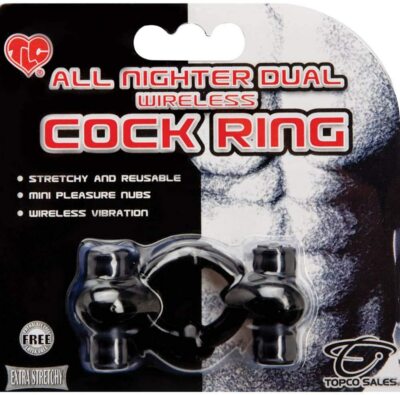 Topco Adam & Eve All Nighter Dual Wireless Cock Ring | eBay
