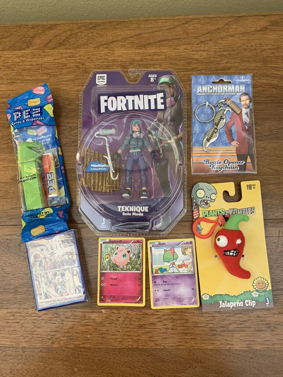 Junk Drawer Lot Fortnite Pokemon Cards Pez Kermit Disney Cruise