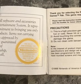 Nes Super Team Games Manual Nintendo