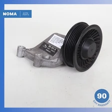 2017 Jaguar X152 F-Type Engine Lower Belt Idler Pulley Bracket w/ Pulley OEM