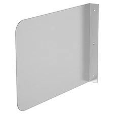 Wall Mount Stainless Steel Splash Guard 17"x12" for Hand Sink SP-S1712, 1 Piece