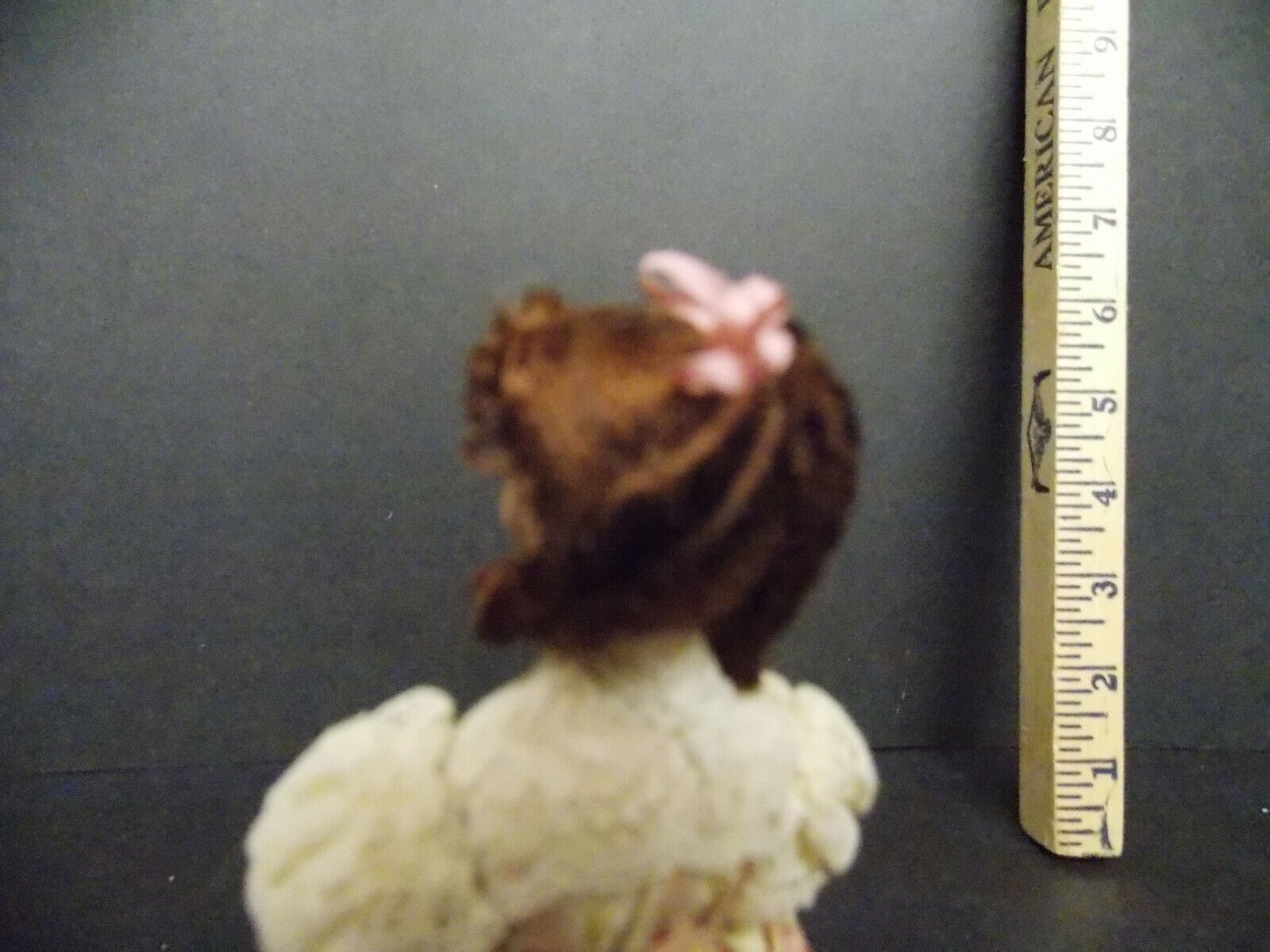 DOLLHOUSE DOLL PORCELAIN VICTORIAN LADY W/ AUBURN HAIR eBay