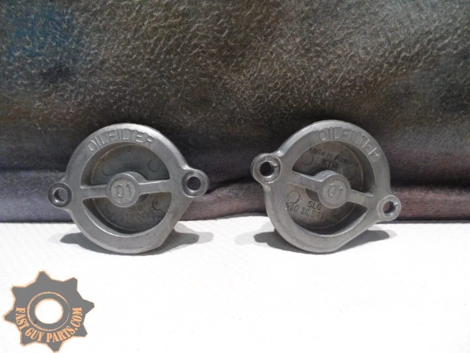 2002 KTM MXC 400 TAMPAS DE FILTRO DE ÓLEO 02 MXC400 - Imagem 2 de 4