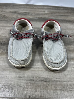 Hey Dude Shoes Funk Dark Gray Wally Men's