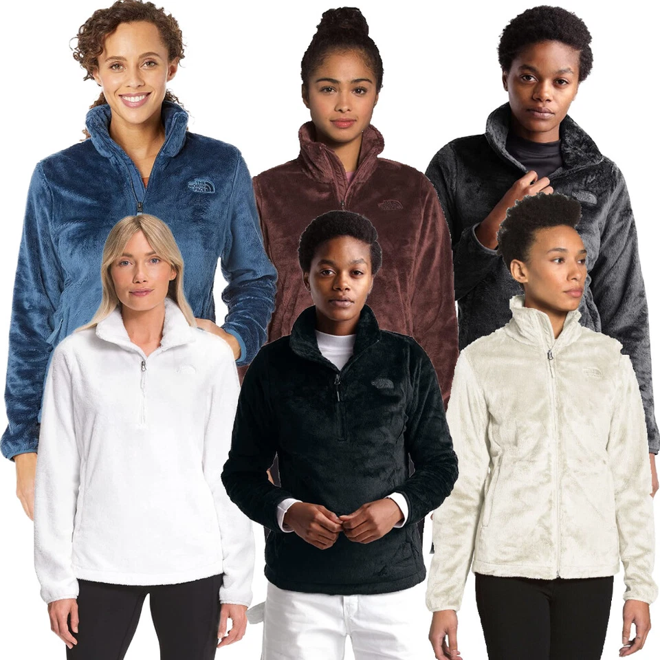 Chaqueta para mujer The North Face Osito 1/4 cremallera manga larga abrigo polar suave