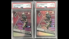 2-2017 PANINI PHOEVIX ALVIN KAMARA PINK ROOKIE #113 PSA 10 - 072/199 And 052/199
