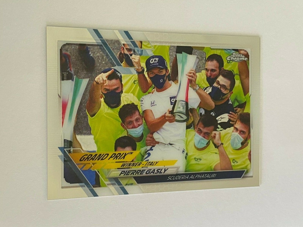 2021 Topps Chrome Formula 1 F1 PIERRE GASLY #145 Alphatauri | eBay