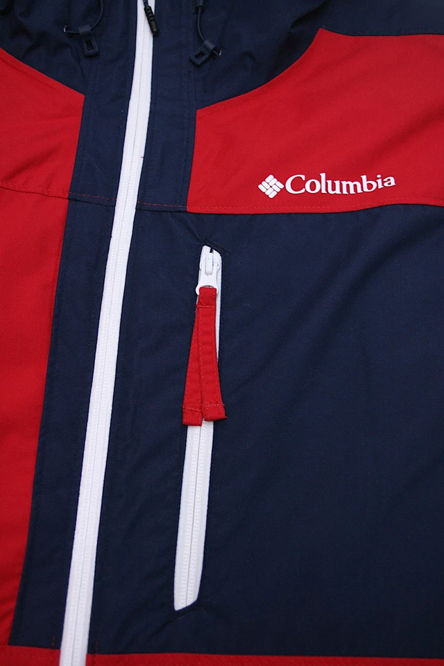 Chaqueta de esquí impermeable Columbia Timberturner II 2 para hombre (2XLarge, rojo montaña) Foto 3 de 4