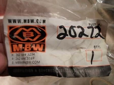 MBW Part No. 20272 (unused, some minor rust on one end)
