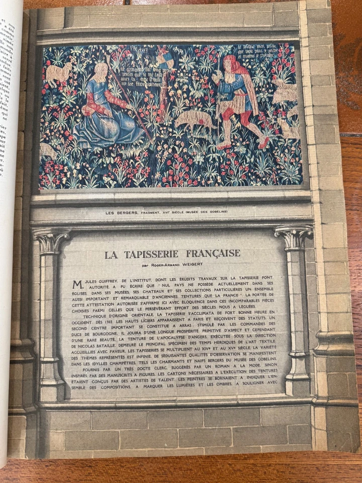 Noel L'Illustration of December 3, 1932 CHRISTMAS 1932 Many Color Lllustration Foto 2 de 4