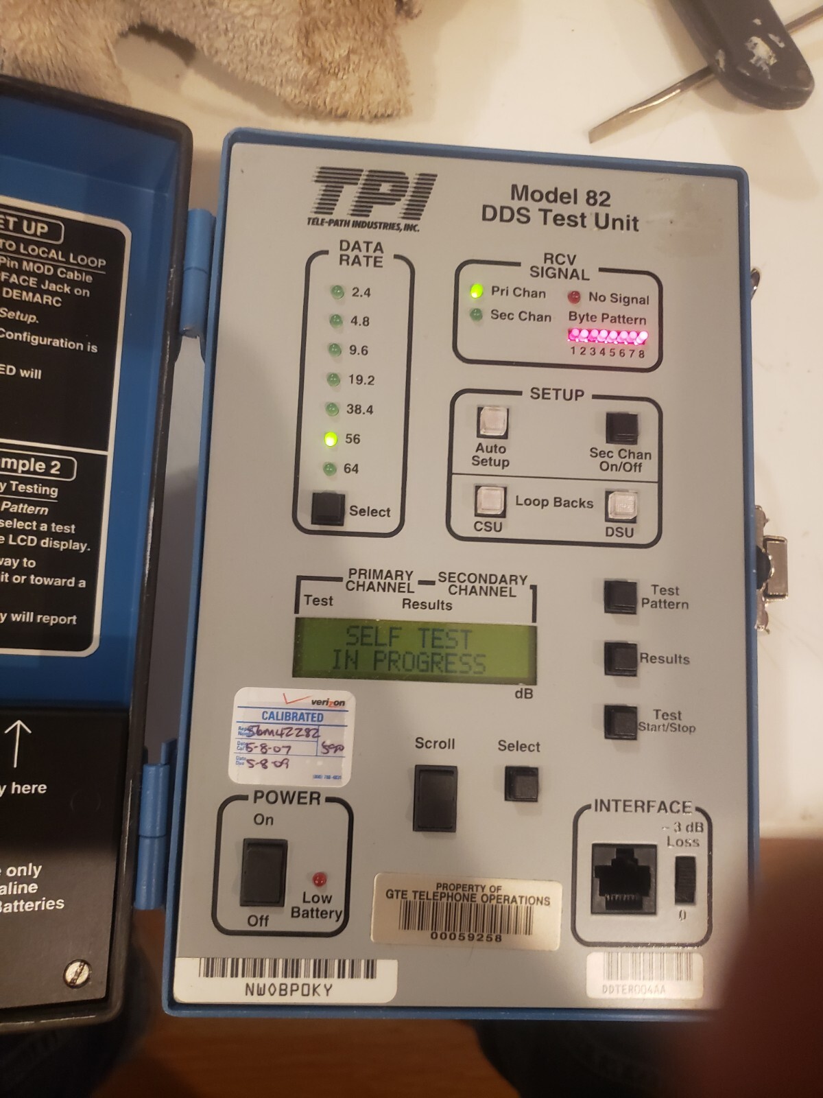 Tele-Path Industries TPI Model 82 DDS Test Unit