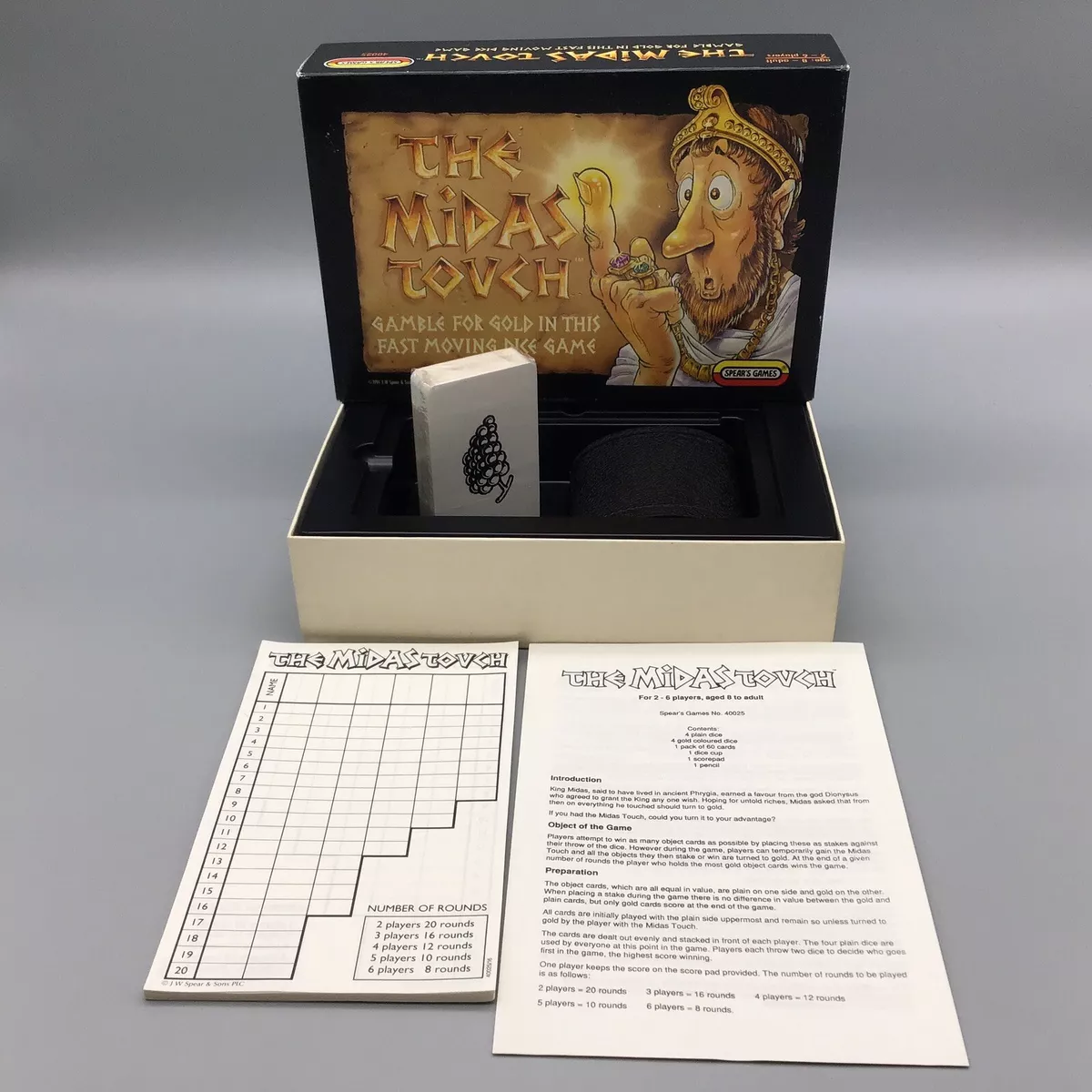 The Midas Touch, Board Game