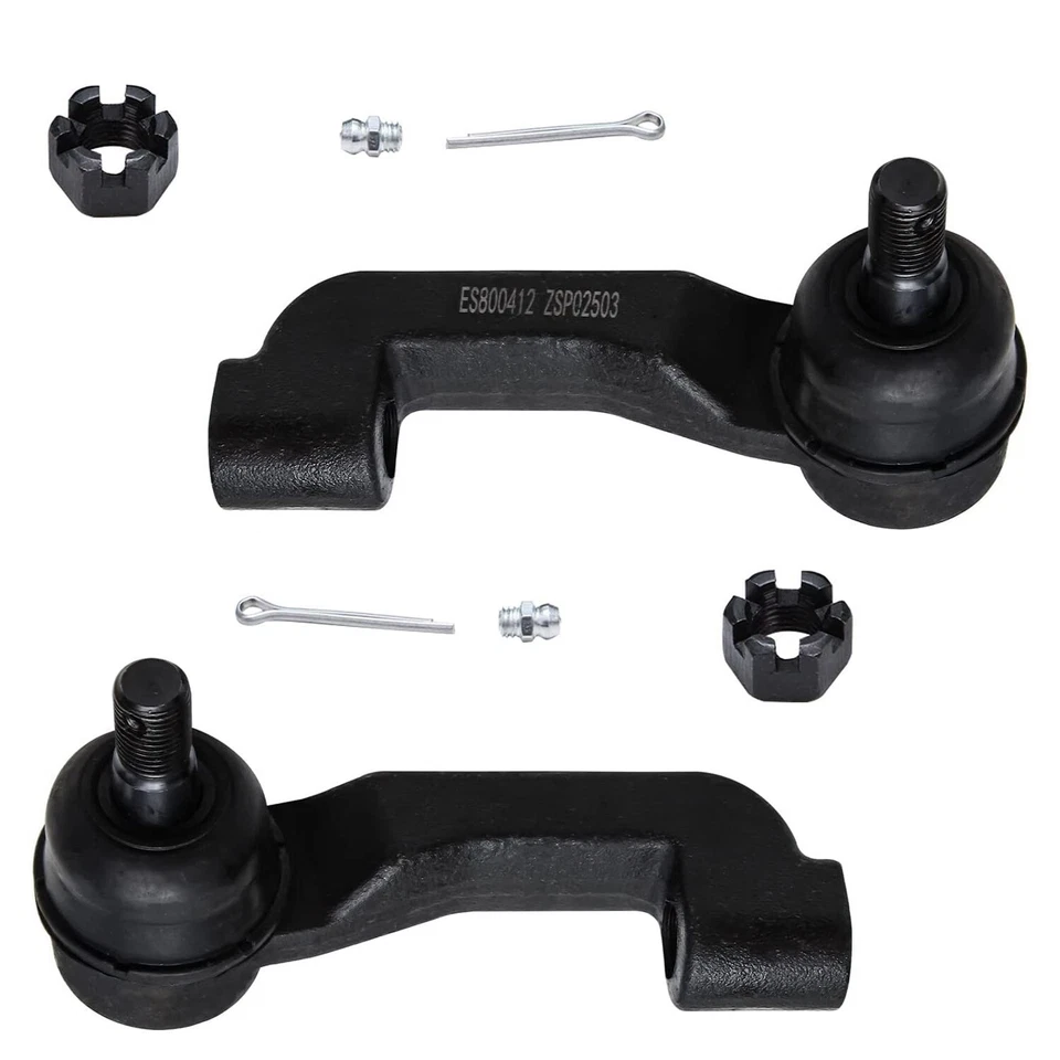 Extremos de barra de amarre interior y exterior delanteros con kit de arranque para Dodge Nitro 2008 2009 2010 2011 Foto 4 de 4