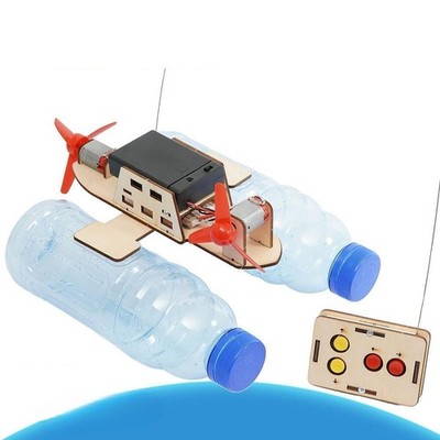 DIY RC Boat Kit Bildungswissenschaft Experiment Kit Science Puzzle Assembly